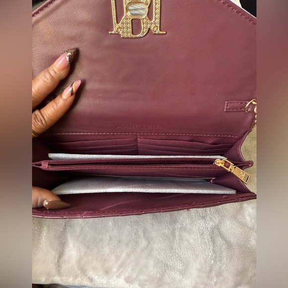 NWT - Badgley Mischka Diamond Quilt Convertible Crossbody Bag - Picture 4 of 6